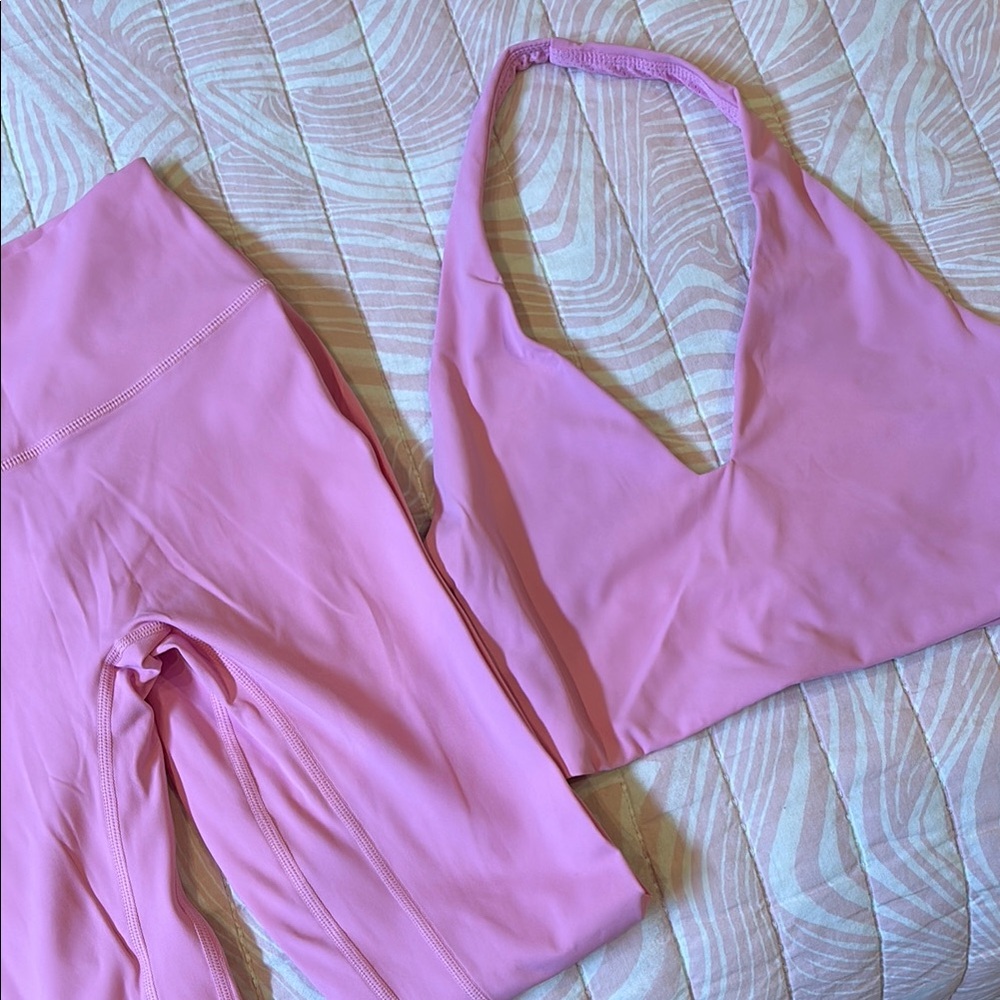 Crop Shop Boutique Pink Leggings Size S